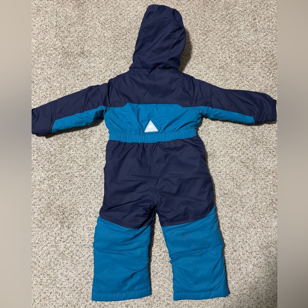 L.L.Bean Blue Toddler Snowsuit - Picture 2 of 8